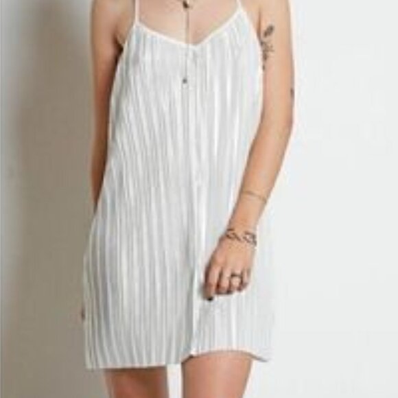 Volcom Stone Row (Nordstrom) White Mini Dress - Picture 1 of 7